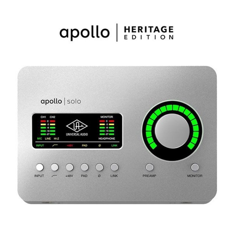 Звукова картка UNIVERSAL AUDIO Apollo Solo Heritage Edition