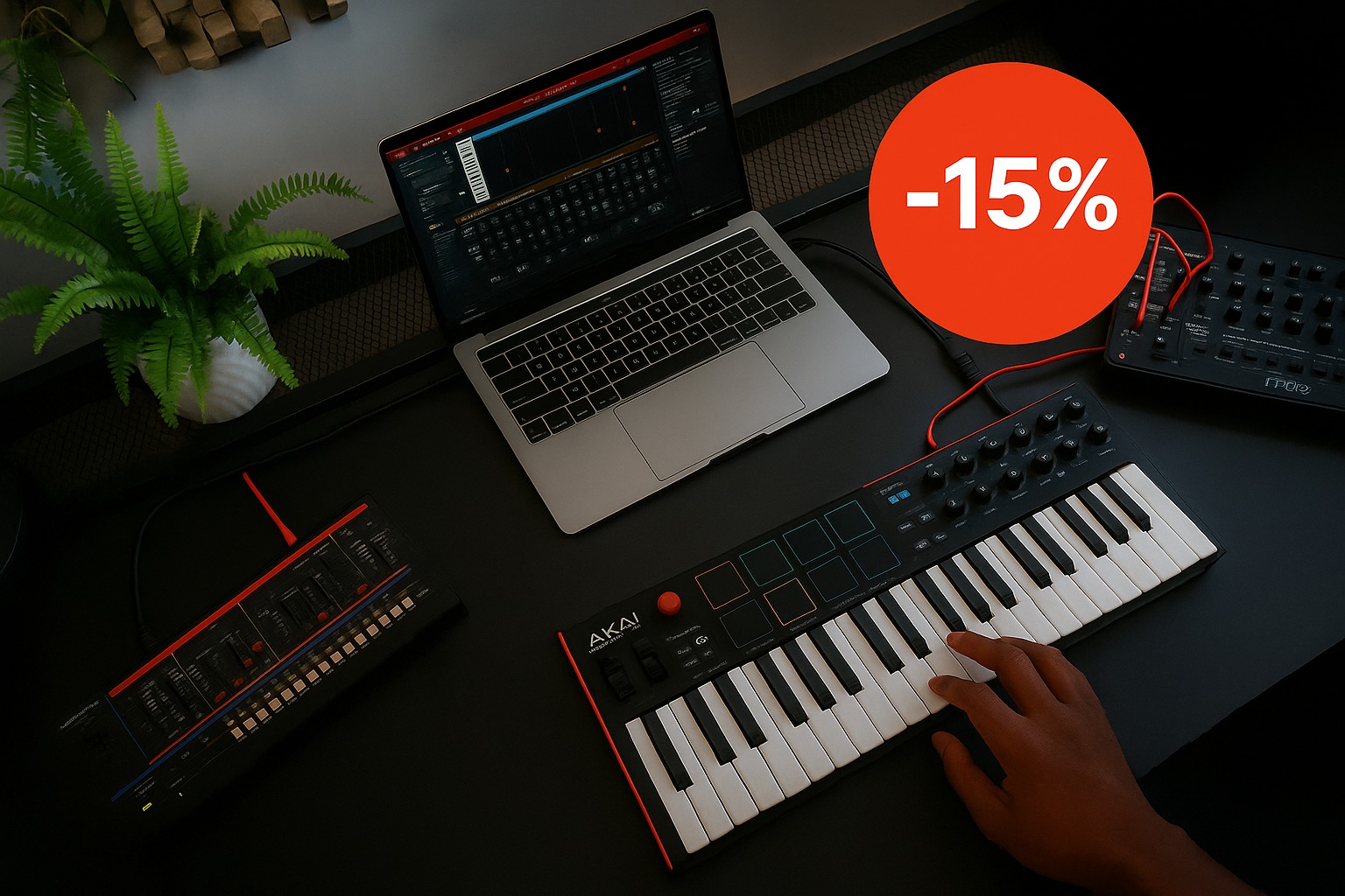Лови Горячий Ритм: 15% Скидка на MIDI-Клавиатуры и Контроллеры AKAI Professional – Твоя Музыка Засияет!