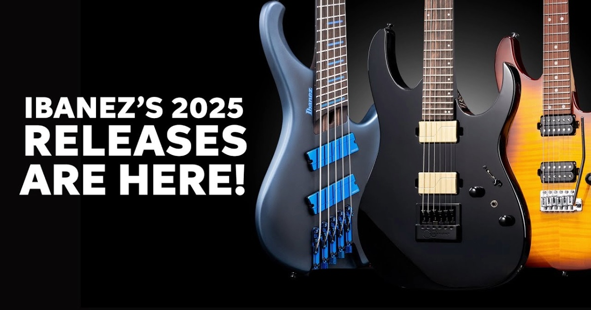 Большое поступление электрогитар Ibanez – твой шанс покорить сцену!
