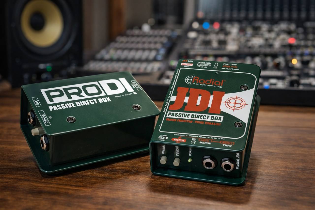 Легендарні пасивні DI-бокси Radial ProDI та JDI знову в наявності на upsound.com.ua!