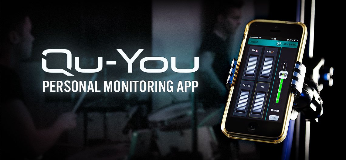 Allen & Heath выпускает Qu-You – приложение для персонального мониторинга