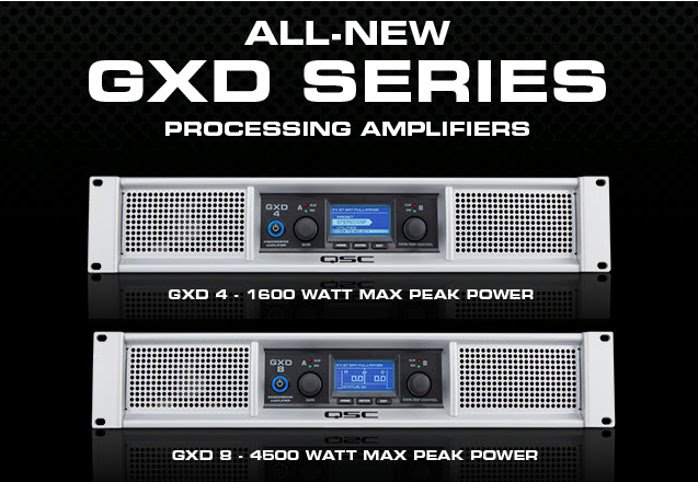 Компанія QSC випустить новинку QCS GDX – підсилювач із процесором.