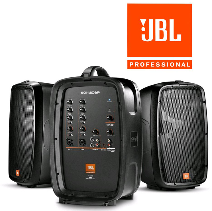 Новинка от JBL Professional – портативная акустическая система EON 206P
